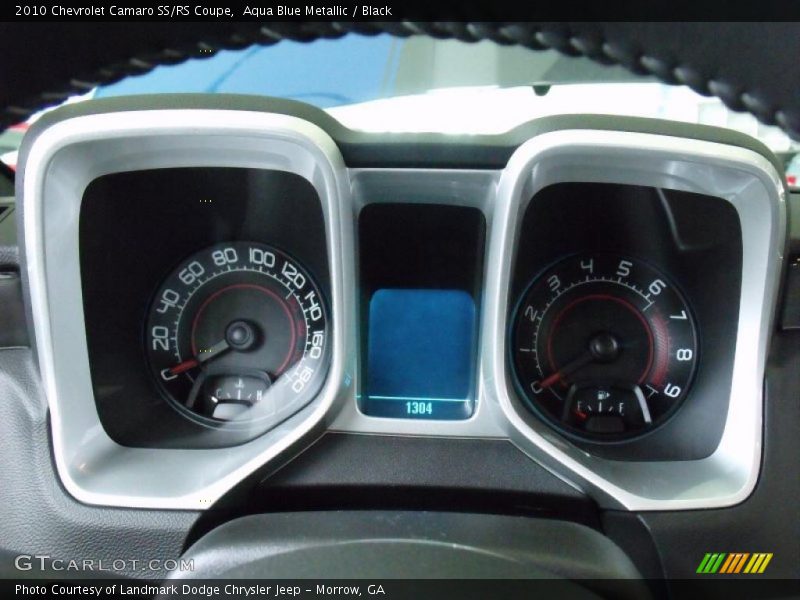 Aqua Blue Metallic / Black 2010 Chevrolet Camaro SS/RS Coupe