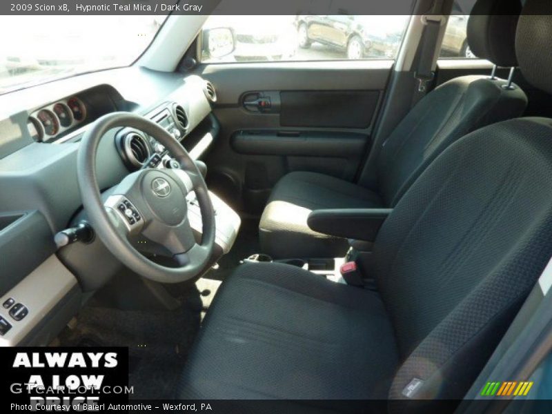 Hypnotic Teal Mica / Dark Gray 2009 Scion xB