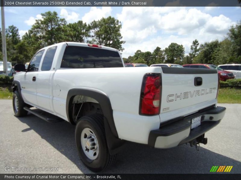Summit White / Dark Charcoal 2004 Chevrolet Silverado 2500HD Extended Cab