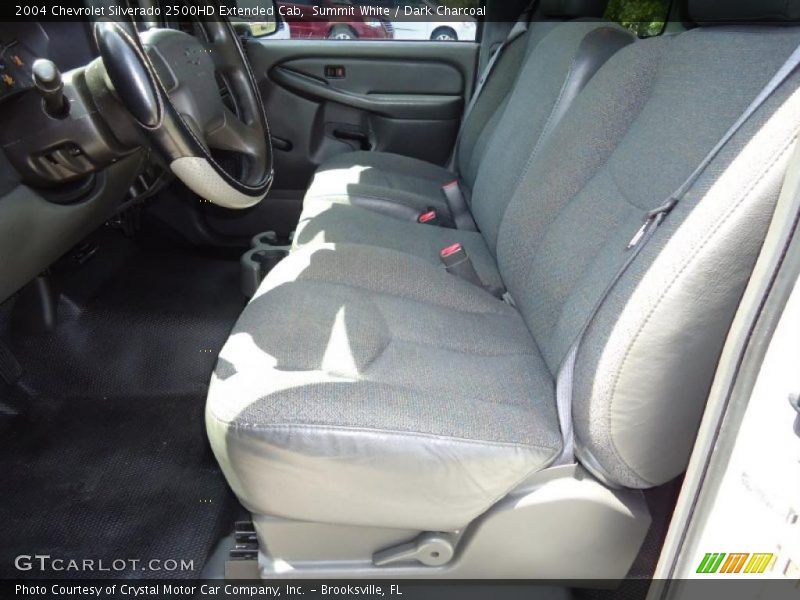 Summit White / Dark Charcoal 2004 Chevrolet Silverado 2500HD Extended Cab