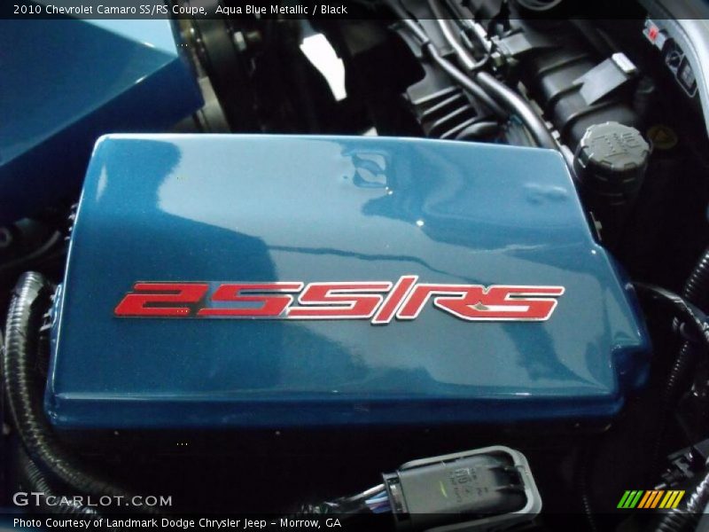 Aqua Blue Metallic / Black 2010 Chevrolet Camaro SS/RS Coupe