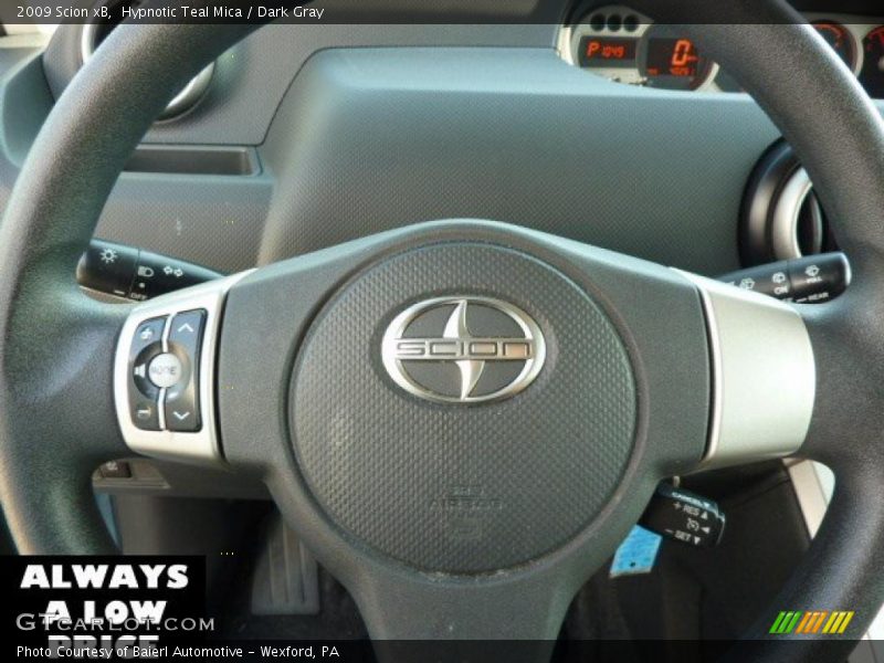 Hypnotic Teal Mica / Dark Gray 2009 Scion xB