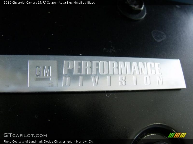 Aqua Blue Metallic / Black 2010 Chevrolet Camaro SS/RS Coupe