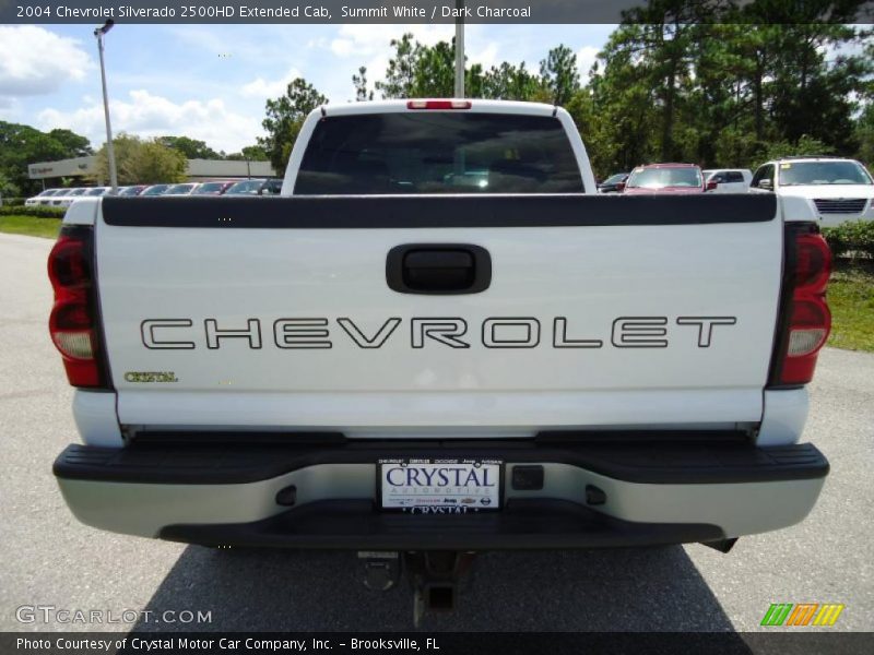 Summit White / Dark Charcoal 2004 Chevrolet Silverado 2500HD Extended Cab