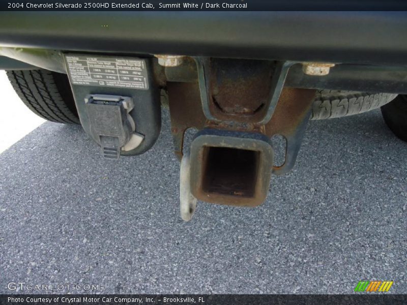 Summit White / Dark Charcoal 2004 Chevrolet Silverado 2500HD Extended Cab