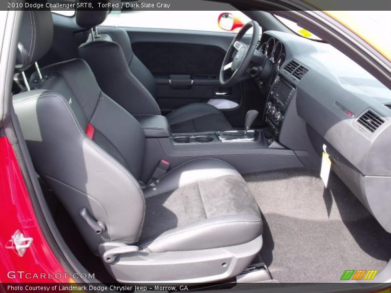 TorRed / Dark Slate Gray 2010 Dodge Challenger SRT8