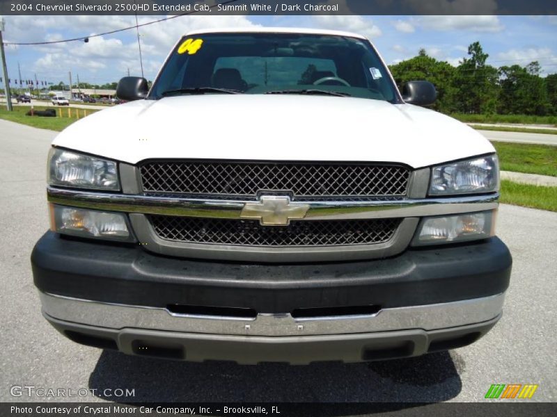 Summit White / Dark Charcoal 2004 Chevrolet Silverado 2500HD Extended Cab