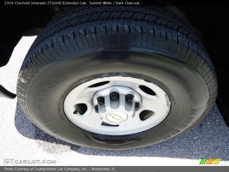 Summit White / Dark Charcoal 2004 Chevrolet Silverado 2500HD Extended Cab