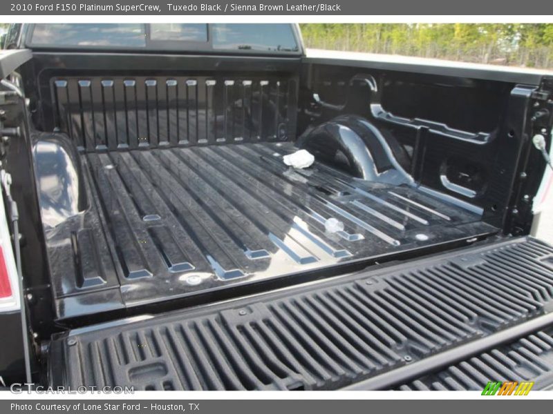 Tuxedo Black / Sienna Brown Leather/Black 2010 Ford F150 Platinum SuperCrew