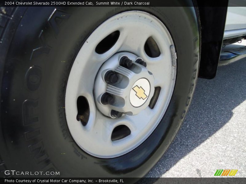 Summit White / Dark Charcoal 2004 Chevrolet Silverado 2500HD Extended Cab