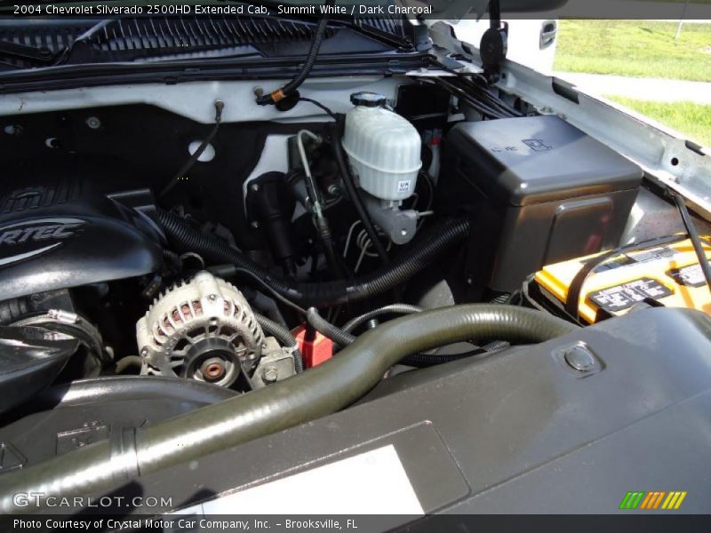 Summit White / Dark Charcoal 2004 Chevrolet Silverado 2500HD Extended Cab