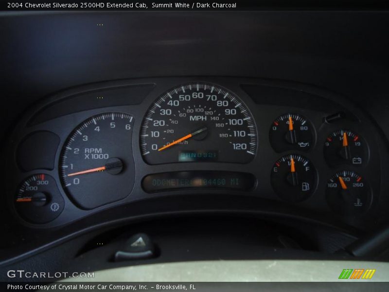 Summit White / Dark Charcoal 2004 Chevrolet Silverado 2500HD Extended Cab