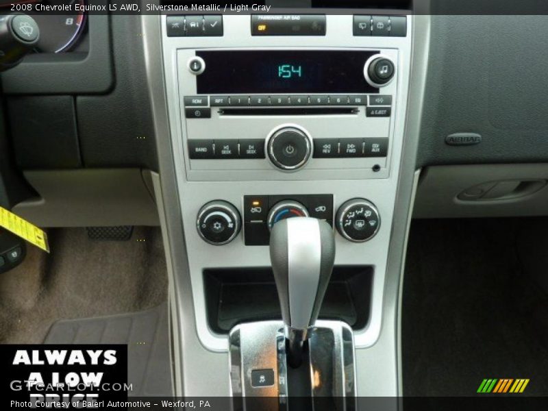Silverstone Metallic / Light Gray 2008 Chevrolet Equinox LS AWD
