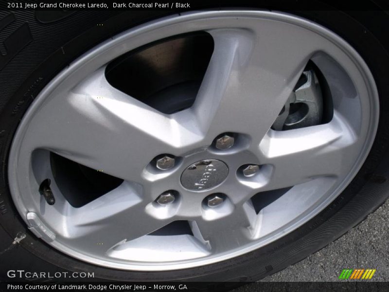 Dark Charcoal Pearl / Black 2011 Jeep Grand Cherokee Laredo