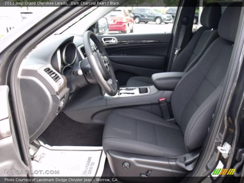 Dark Charcoal Pearl / Black 2011 Jeep Grand Cherokee Laredo