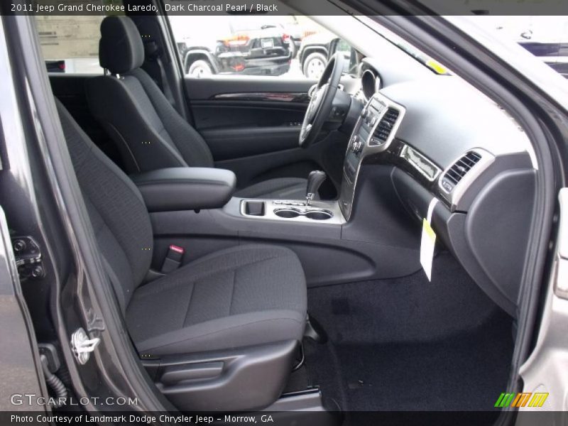 Dark Charcoal Pearl / Black 2011 Jeep Grand Cherokee Laredo