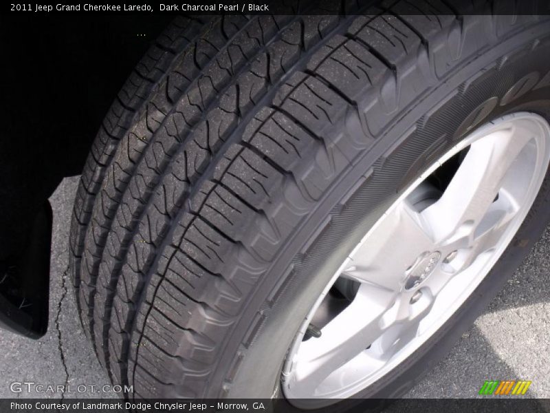Dark Charcoal Pearl / Black 2011 Jeep Grand Cherokee Laredo
