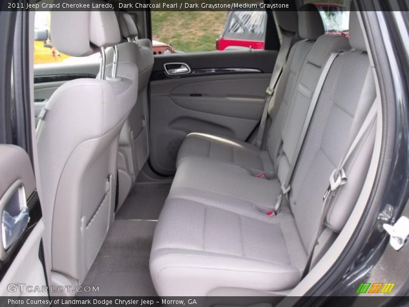 Dark Charcoal Pearl / Dark Graystone/Medium Graystone 2011 Jeep Grand Cherokee Laredo
