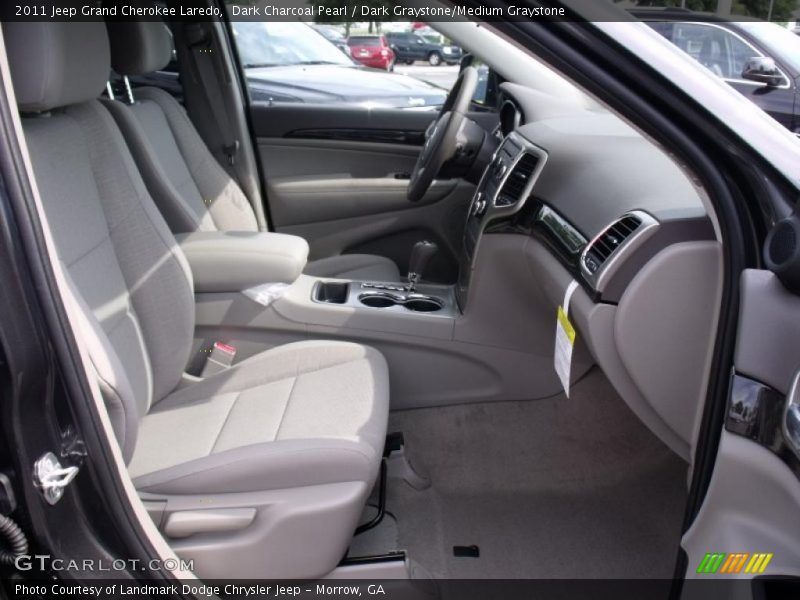 Dark Charcoal Pearl / Dark Graystone/Medium Graystone 2011 Jeep Grand Cherokee Laredo
