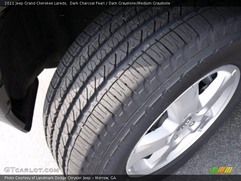 Dark Charcoal Pearl / Dark Graystone/Medium Graystone 2011 Jeep Grand Cherokee Laredo