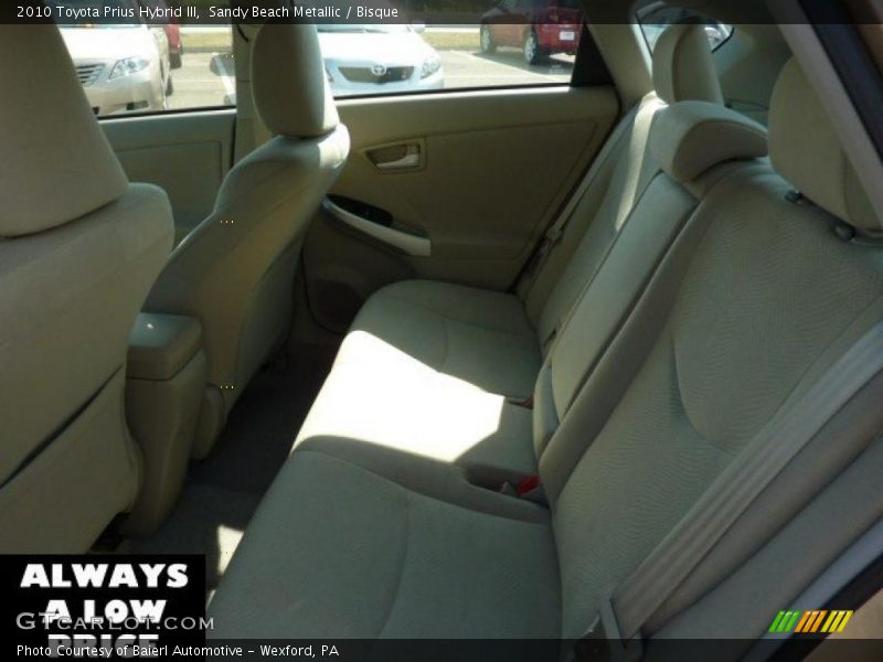 Sandy Beach Metallic / Bisque 2010 Toyota Prius Hybrid III
