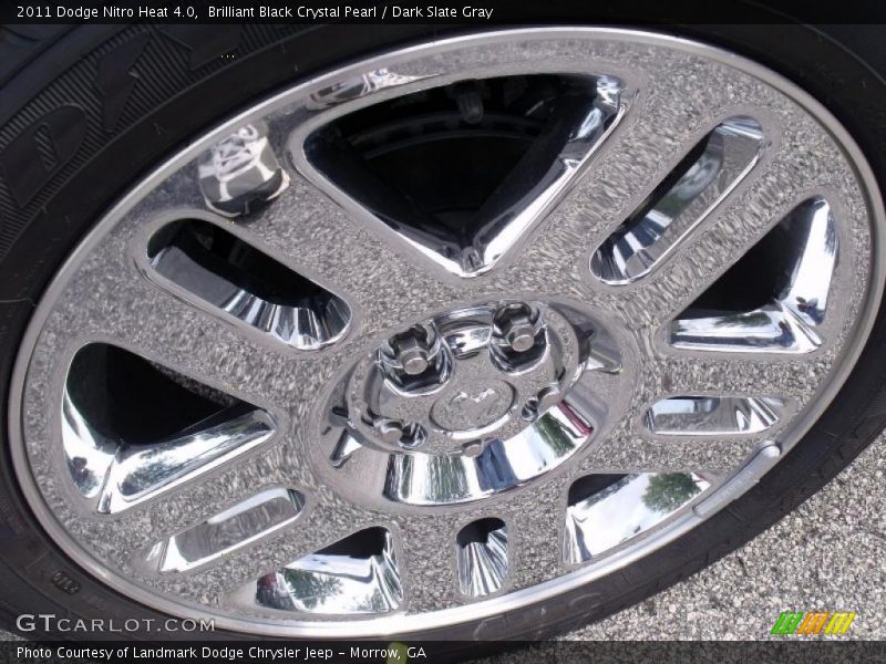 Brilliant Black Crystal Pearl / Dark Slate Gray 2011 Dodge Nitro Heat 4.0