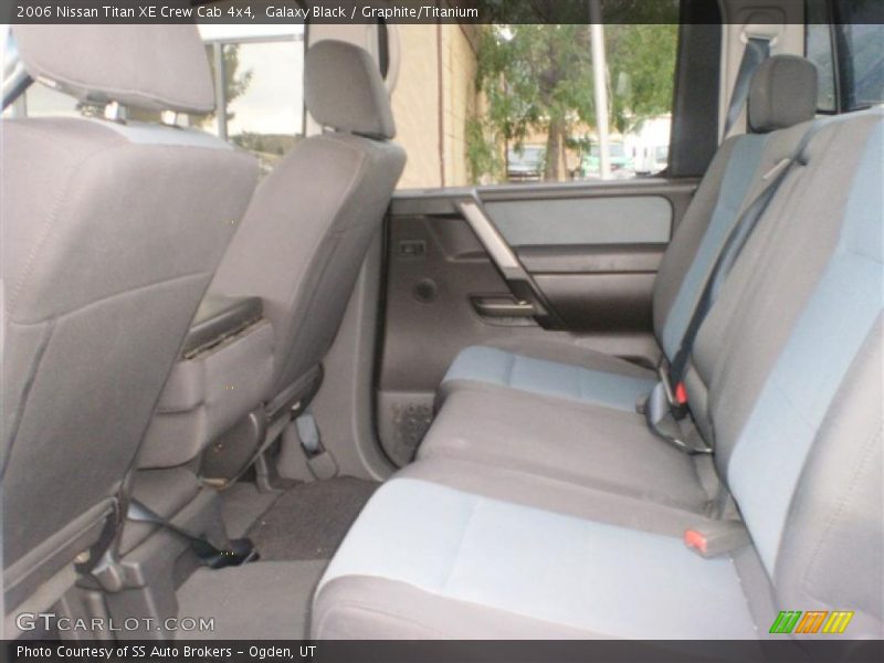 Galaxy Black / Graphite/Titanium 2006 Nissan Titan XE Crew Cab 4x4