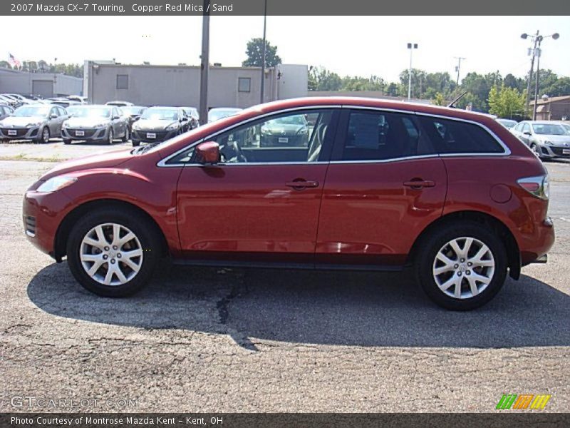 Copper Red Mica / Sand 2007 Mazda CX-7 Touring