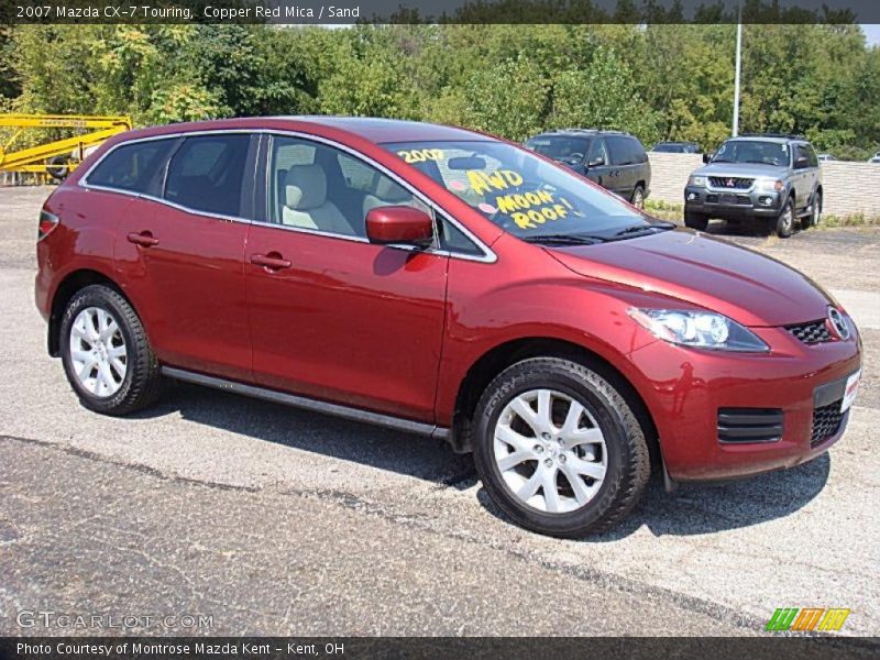 Copper Red Mica / Sand 2007 Mazda CX-7 Touring