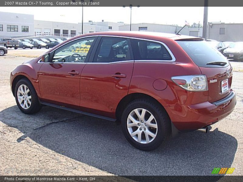 Copper Red Mica / Sand 2007 Mazda CX-7 Touring