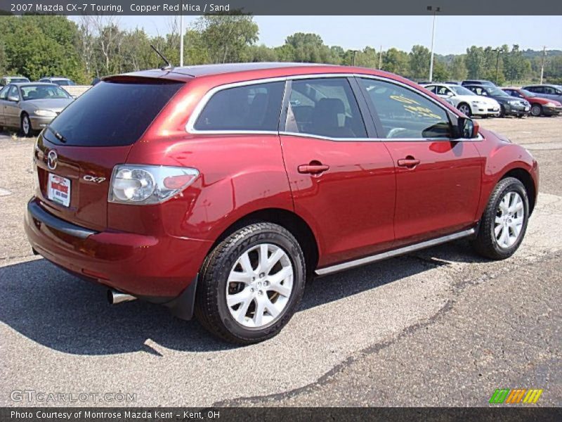 Copper Red Mica / Sand 2007 Mazda CX-7 Touring