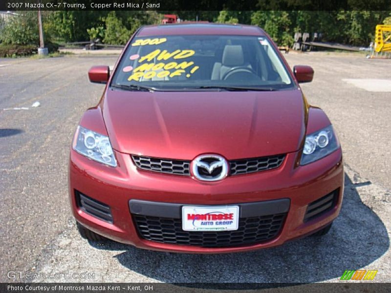 Copper Red Mica / Sand 2007 Mazda CX-7 Touring