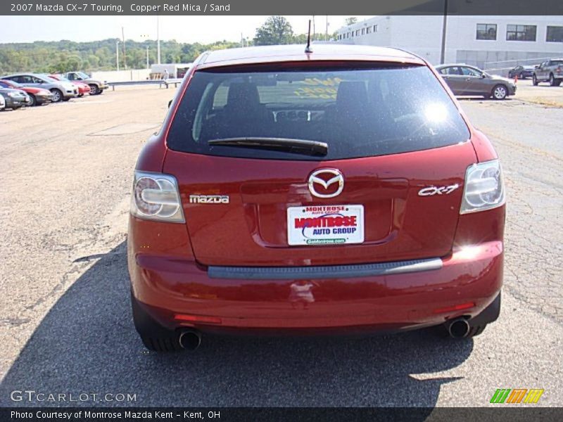 Copper Red Mica / Sand 2007 Mazda CX-7 Touring