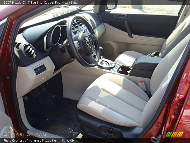 Copper Red Mica / Sand 2007 Mazda CX-7 Touring