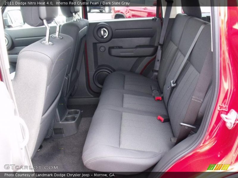 Inferno Red Crystal Pearl / Dark Slate Gray 2011 Dodge Nitro Heat 4.0