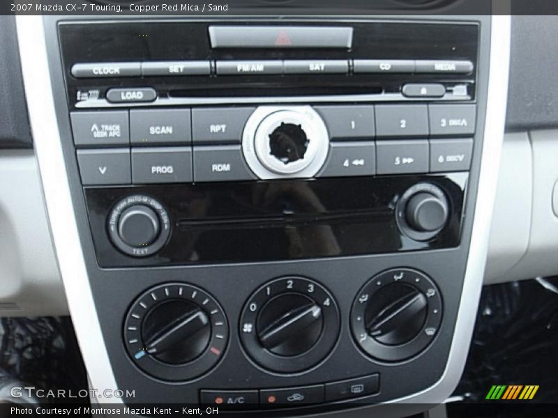 Copper Red Mica / Sand 2007 Mazda CX-7 Touring