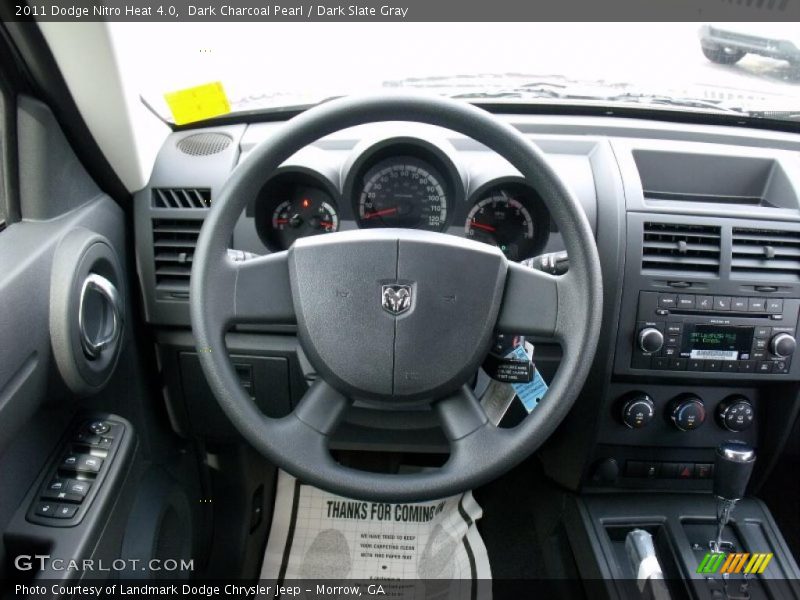 Dark Charcoal Pearl / Dark Slate Gray 2011 Dodge Nitro Heat 4.0