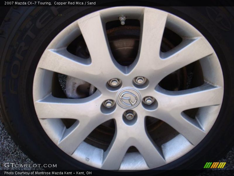 Copper Red Mica / Sand 2007 Mazda CX-7 Touring
