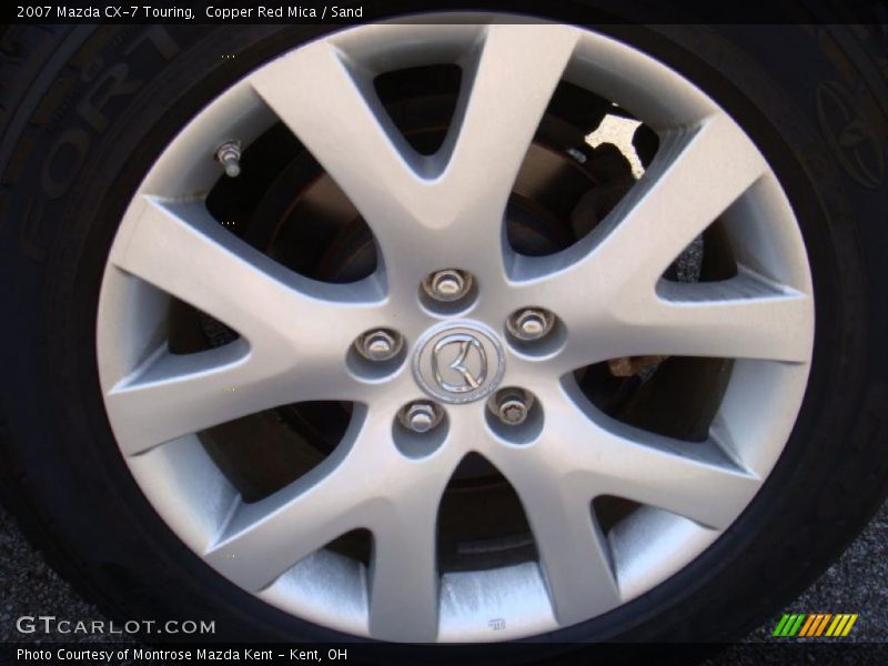Copper Red Mica / Sand 2007 Mazda CX-7 Touring