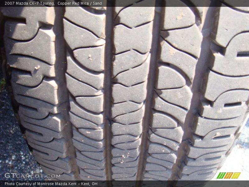 Copper Red Mica / Sand 2007 Mazda CX-7 Touring