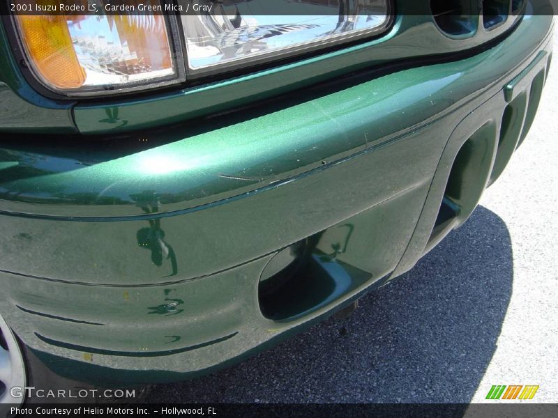 Garden Green Mica / Gray 2001 Isuzu Rodeo LS