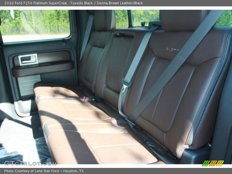 Tuxedo Black / Sienna Brown Leather/Black 2010 Ford F150 Platinum SuperCrew