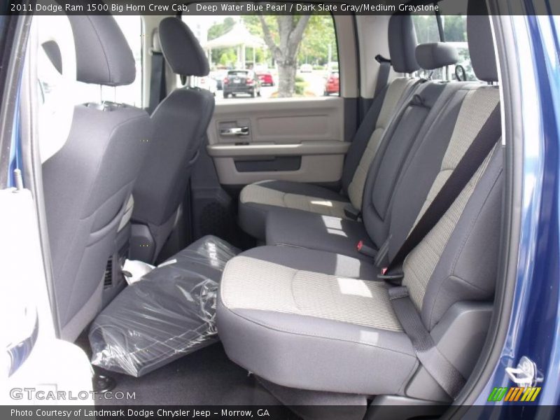 Deep Water Blue Pearl / Dark Slate Gray/Medium Graystone 2011 Dodge Ram 1500 Big Horn Crew Cab