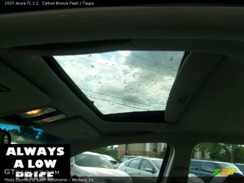 Carbon Bronze Pearl / Taupe 2007 Acura TL 3.2