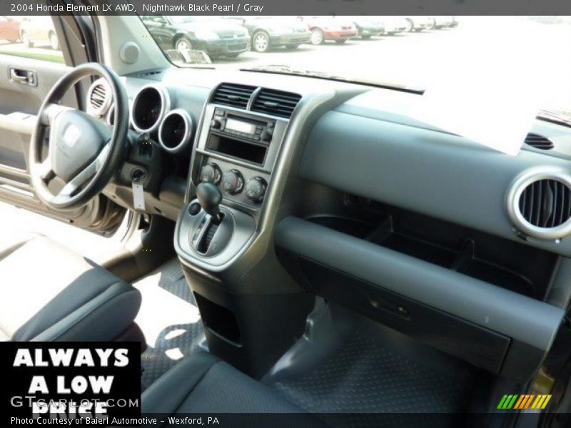 Nighthawk Black Pearl / Gray 2004 Honda Element LX AWD
