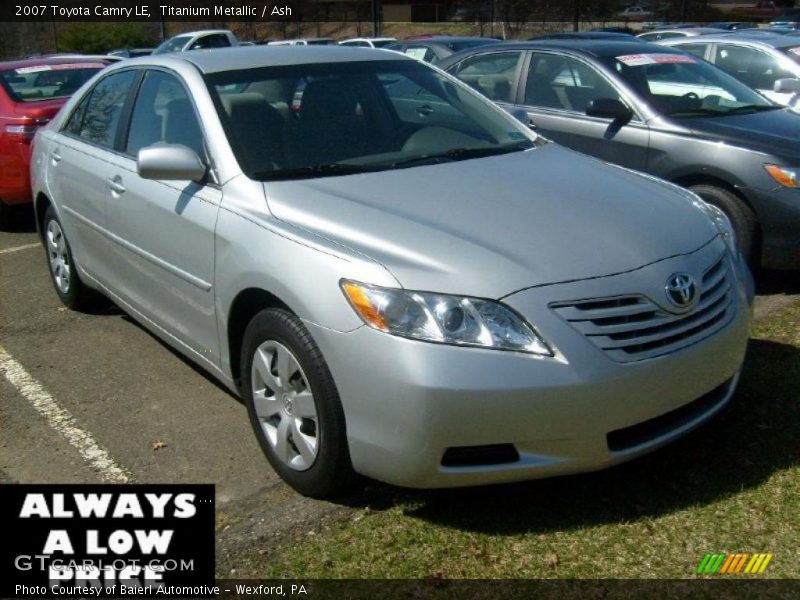 Titanium Metallic / Ash 2007 Toyota Camry LE
