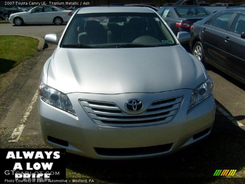 Titanium Metallic / Ash 2007 Toyota Camry LE