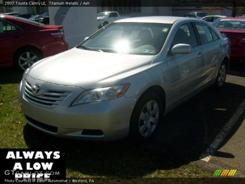 Titanium Metallic / Ash 2007 Toyota Camry LE