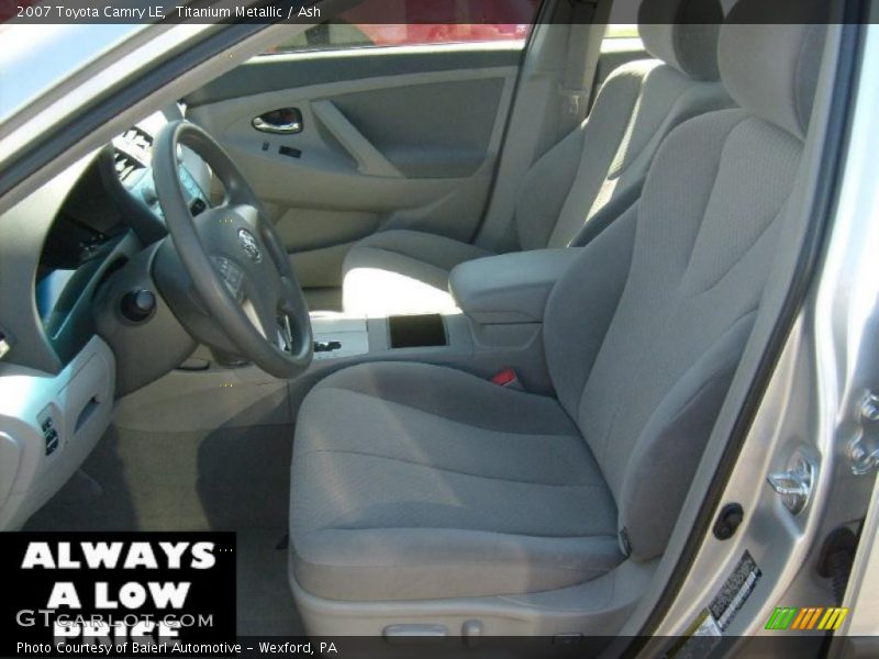 Titanium Metallic / Ash 2007 Toyota Camry LE