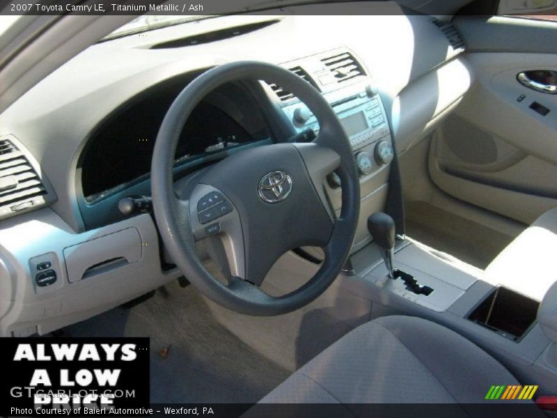 Titanium Metallic / Ash 2007 Toyota Camry LE